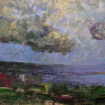 Andreas Homberg, Guten Morgen, 2026, Öl/Lw, 160x120cm